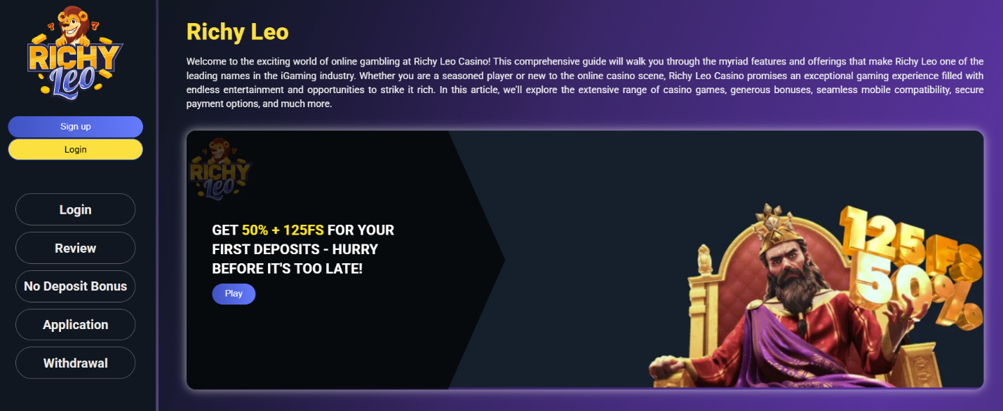 Richy Leo Casino