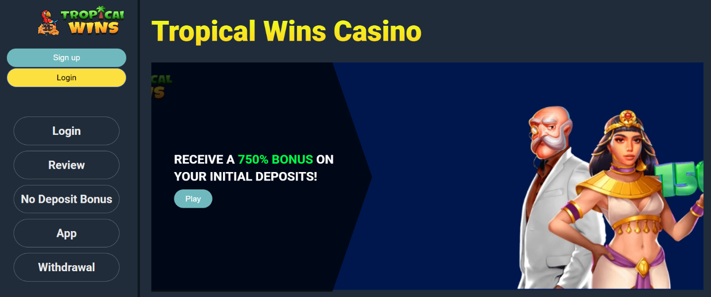 Tropical Wins Casino